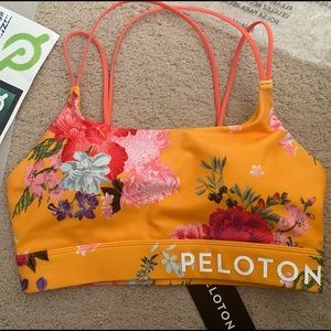 Peloton Speed Up Bra Saffron Small